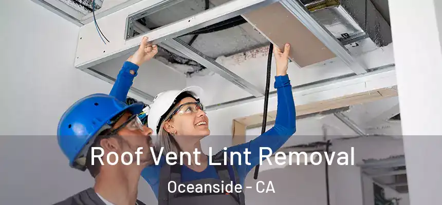  Roof Vent Lint Removal Oceanside - CA